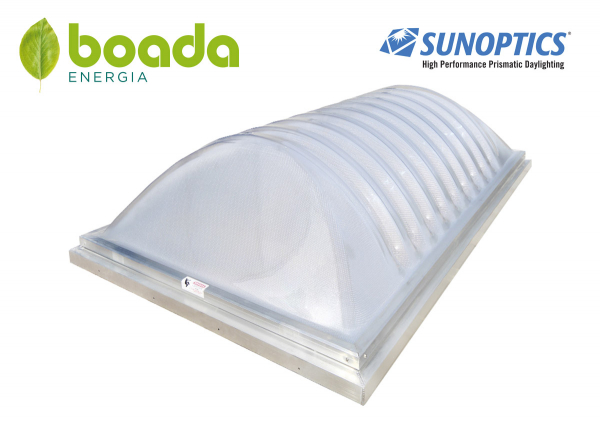 Des de Boada Energia subministrem claraboies Sunoptics de llum natural per tot Catalunya.